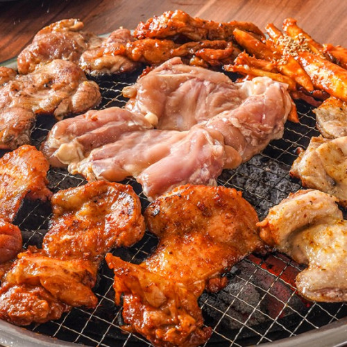 통나무집 숯불닭갈비 6대 560g